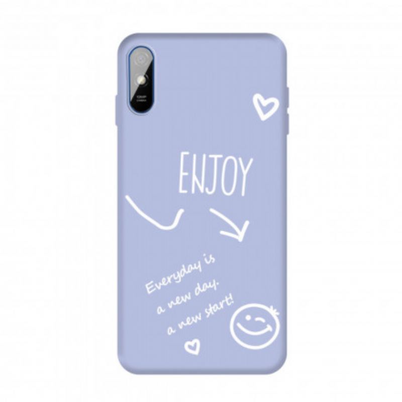 Coque Xiaomi Redmi 9A Silicone Enjoy