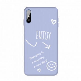 Coque Xiaomi Redmi 9A Silicone Enjoy