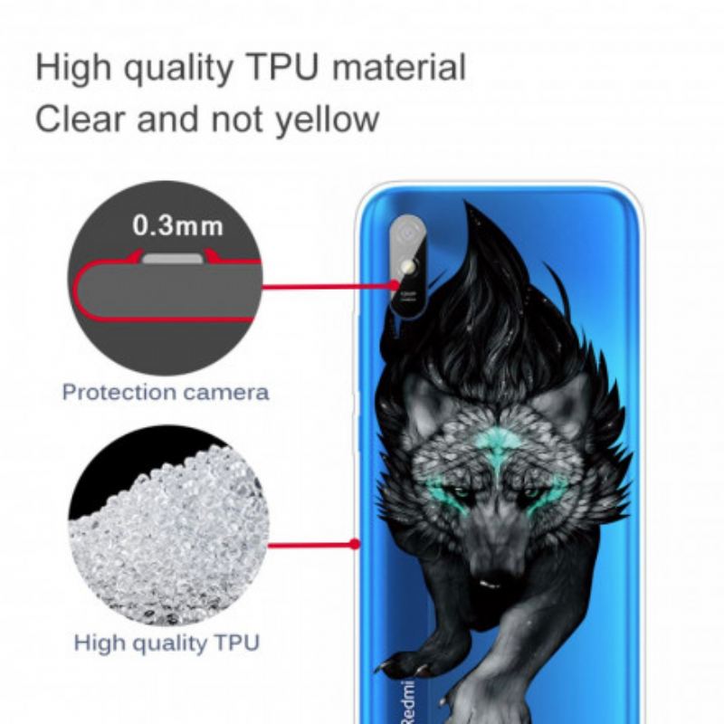 Coque Xiaomi Redmi 9A Sublime Loup