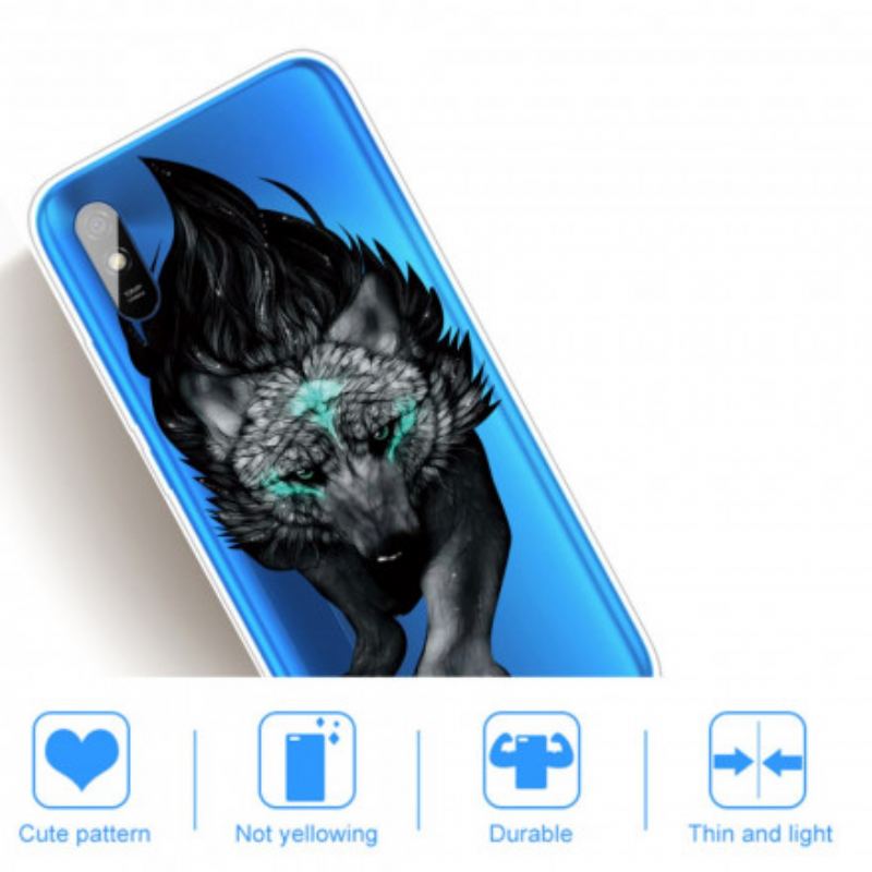 Coque Xiaomi Redmi 9A Sublime Loup