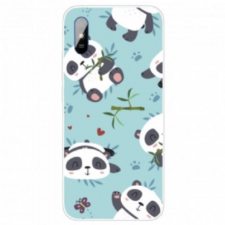 Coque Xiaomi Redmi 9A Tas de Pandas