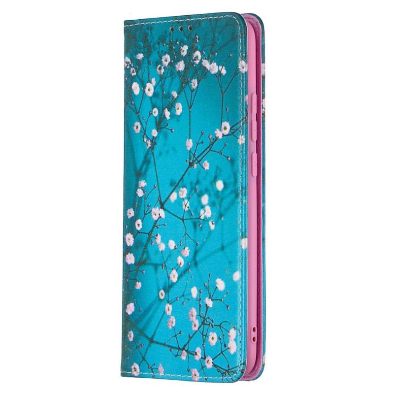 Flip Cover Xiaomi Redmi 9A Branches Fleuries