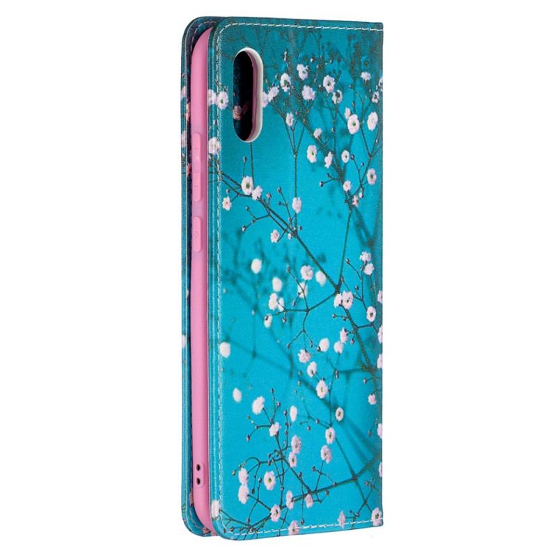 Flip Cover Xiaomi Redmi 9A Branches Fleuries