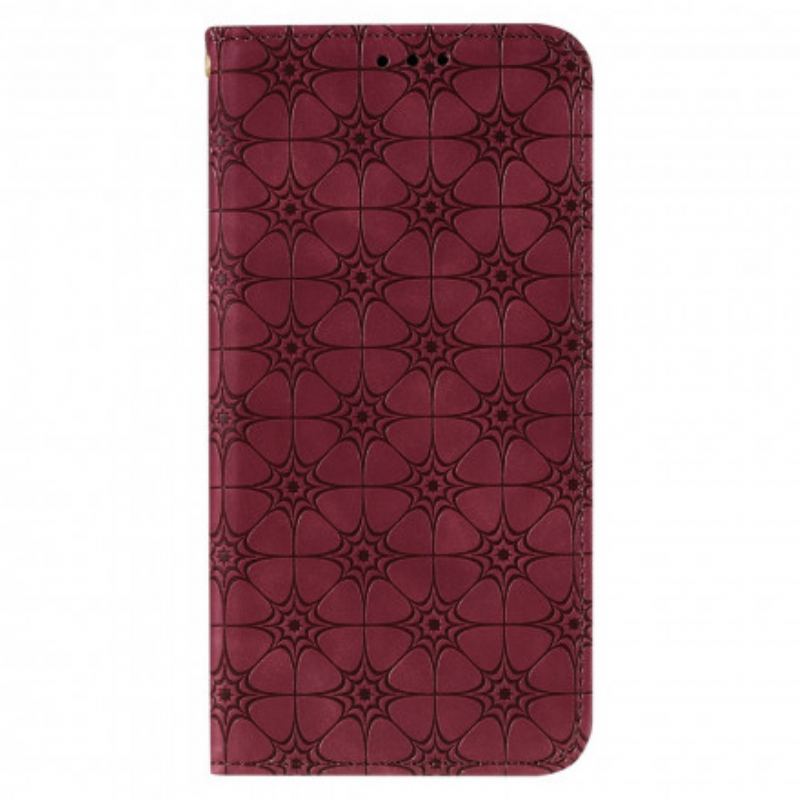 Flip Cover Xiaomi Redmi 9A Fleurs Baroques