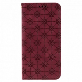 Flip Cover Xiaomi Redmi 9A Fleurs Baroques