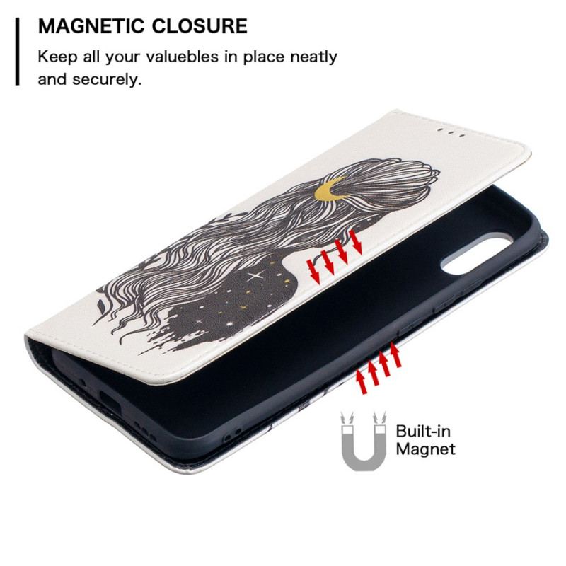 Flip Cover Xiaomi Redmi 9A Jolie Chevelure