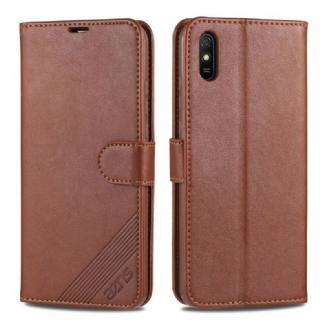 Housse Xiaomi Redmi 9A AZNS Simili Cuir