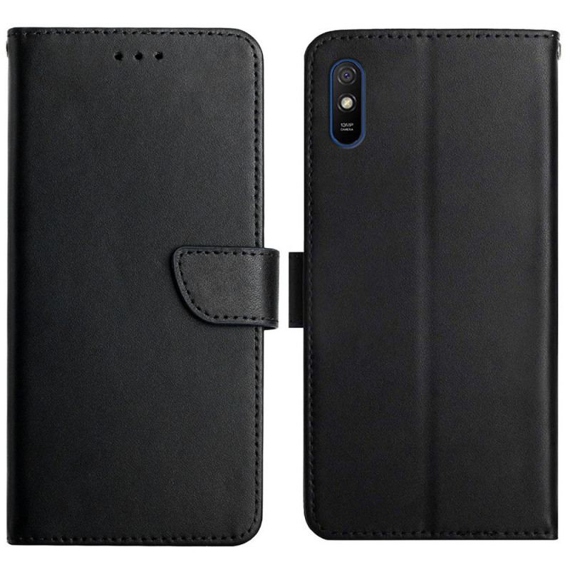 Housse Xiaomi Redmi 9A Cuir Nappa Véritable