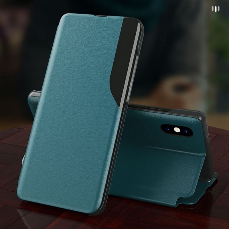 View Cover Xiaomi Redmi 9A Effet Cuir