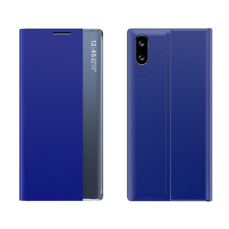 View Cover Xiaomi Redmi 9A Simili Cuir Texturé