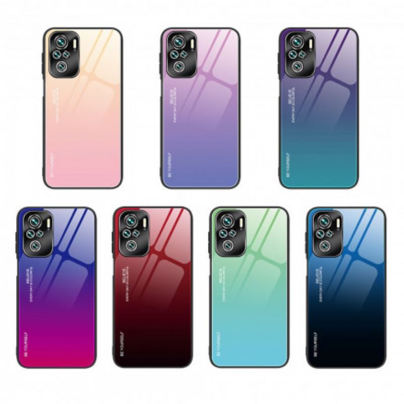 Coque Xiaomi Redmi Note 10/10S/Poco M5s Verre Trempé Be Yourself