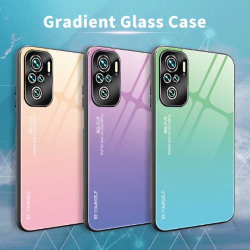 Coque Xiaomi Redmi Note 10/10S/Poco M5s Verre Trempé Be Yourself