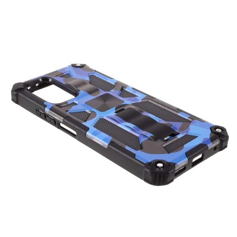 Coque Xiaomi Redmi Note 10 Pro Camouflage Support Amovible