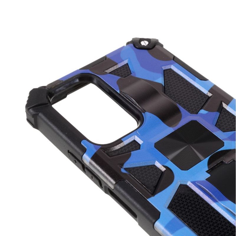 Coque Xiaomi Redmi Note 10 Pro Camouflage Support Amovible