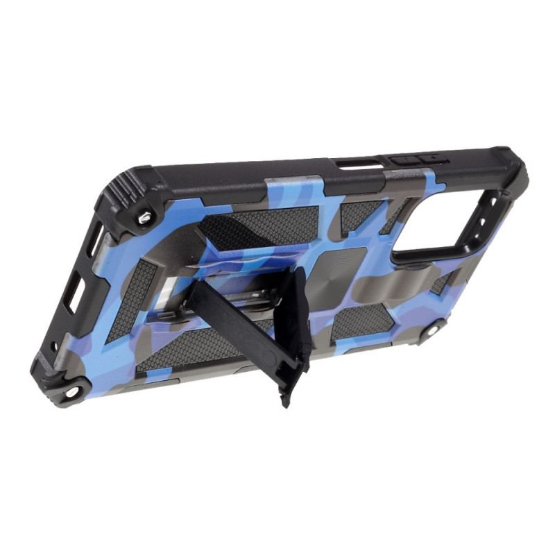 Coque Xiaomi Redmi Note 10 Pro Camouflage Support Amovible