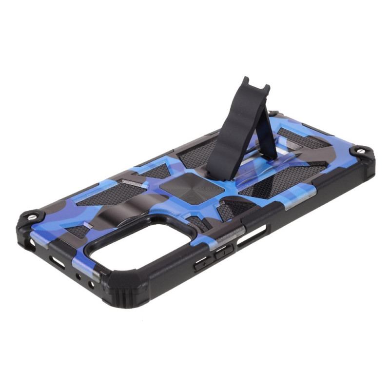 Coque Xiaomi Redmi Note 10 Pro Camouflage Support Amovible