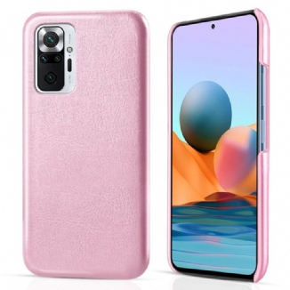 Coque Xiaomi Redmi Note 10 Pro Effet Cuir KSQ