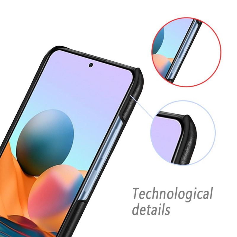 Coque Xiaomi Redmi Note 10 Pro Effet Cuir KSQ