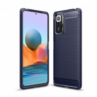 Coque Xiaomi Redmi Note 10 Pro Fibre Carbone Brossée