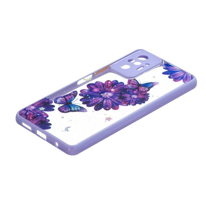 Coque Xiaomi Redmi Note 10 Pro Hybride Papillon Floral