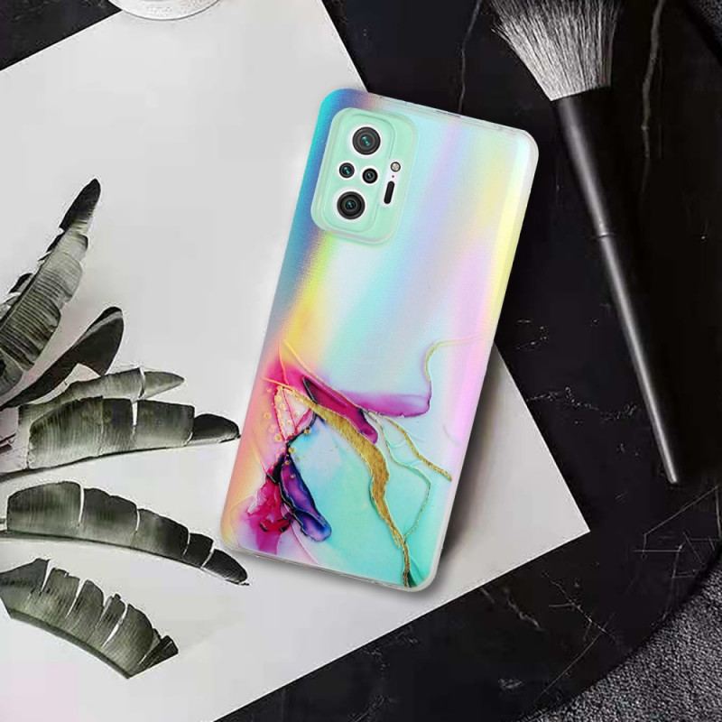 Coque Xiaomi Redmi Note 10 Pro Marbre Effet Laser