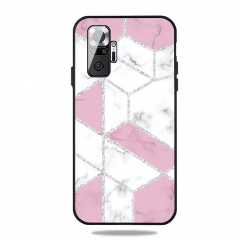 Coque Xiaomi Redmi Note 10 Pro Marbre Paillettes