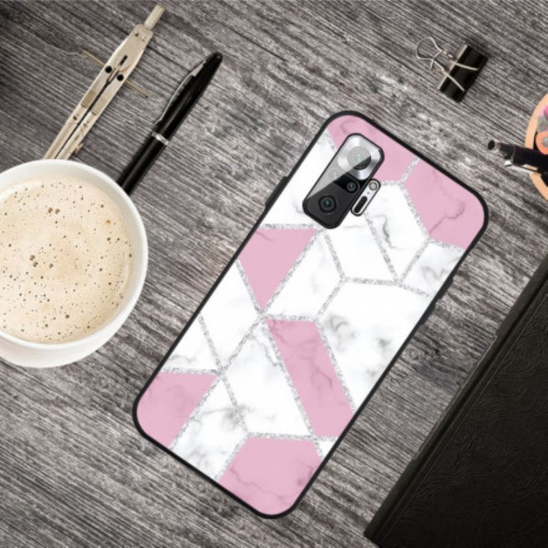 Coque Xiaomi Redmi Note 10 Pro Marbre Paillettes