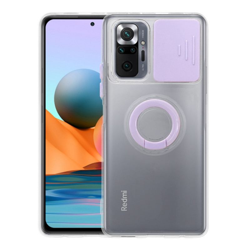 Coque Xiaomi Redmi Note 10 Pro Protège Appareil Photo avec Support