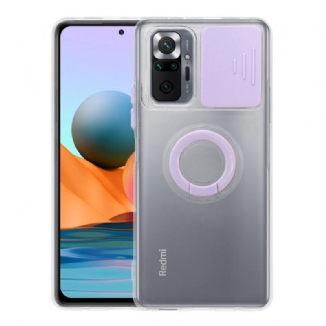 Coque Xiaomi Redmi Note 10 Pro Protège Appareil Photo avec Support