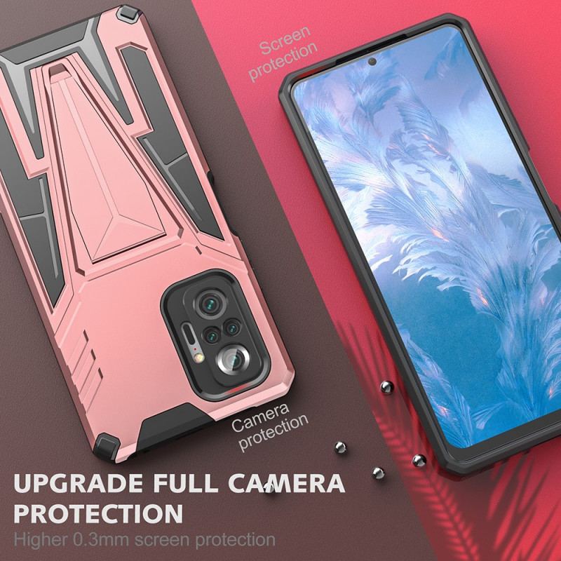 Coque Xiaomi Redmi Note 10 Pro Résistante Support Amovible