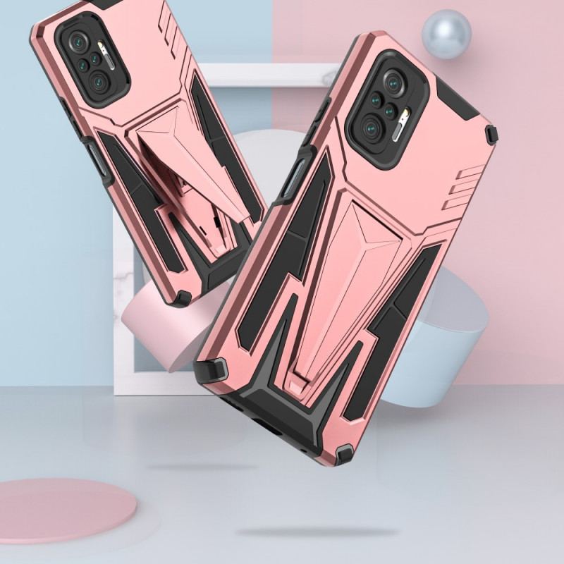 Coque Xiaomi Redmi Note 10 Pro Résistante Support Amovible