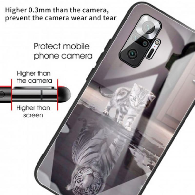 Coque Xiaomi Redmi Note 10 Pro Verre Trempé Ernest le Tigre