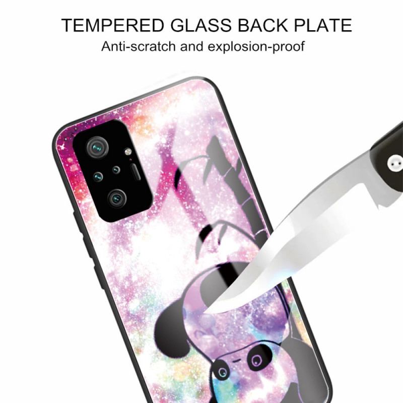 Coque Xiaomi Redmi Note 10 Pro Verre Trempé Panda et Bambou