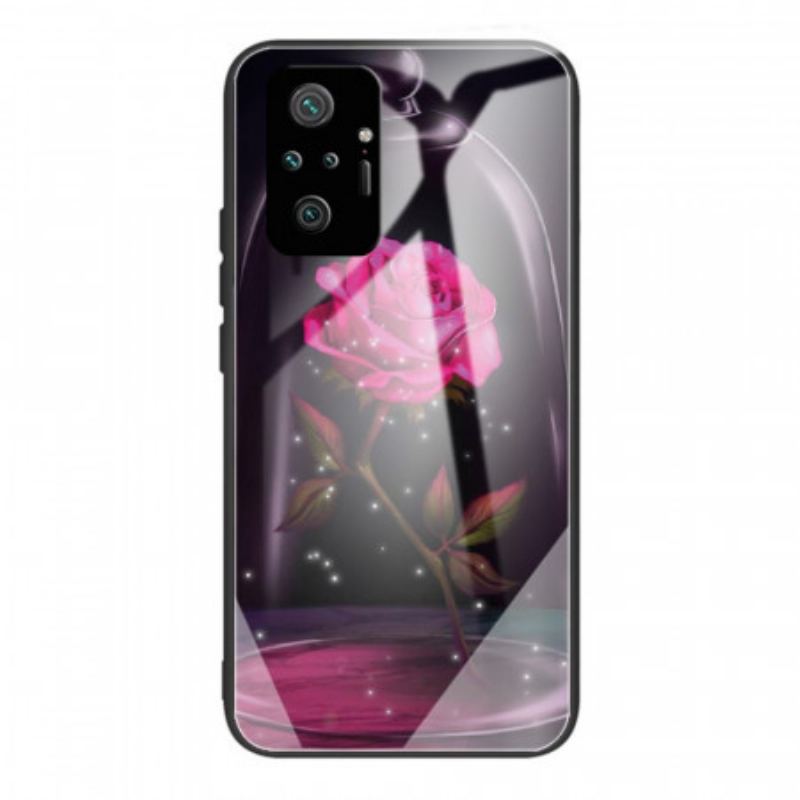 Coque Xiaomi Redmi Note 10 Pro Verre Trempé Rose Magique