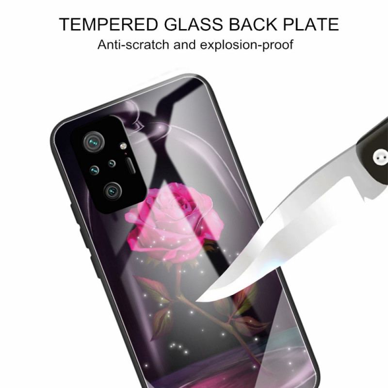 Coque Xiaomi Redmi Note 10 Pro Verre Trempé Rose Magique