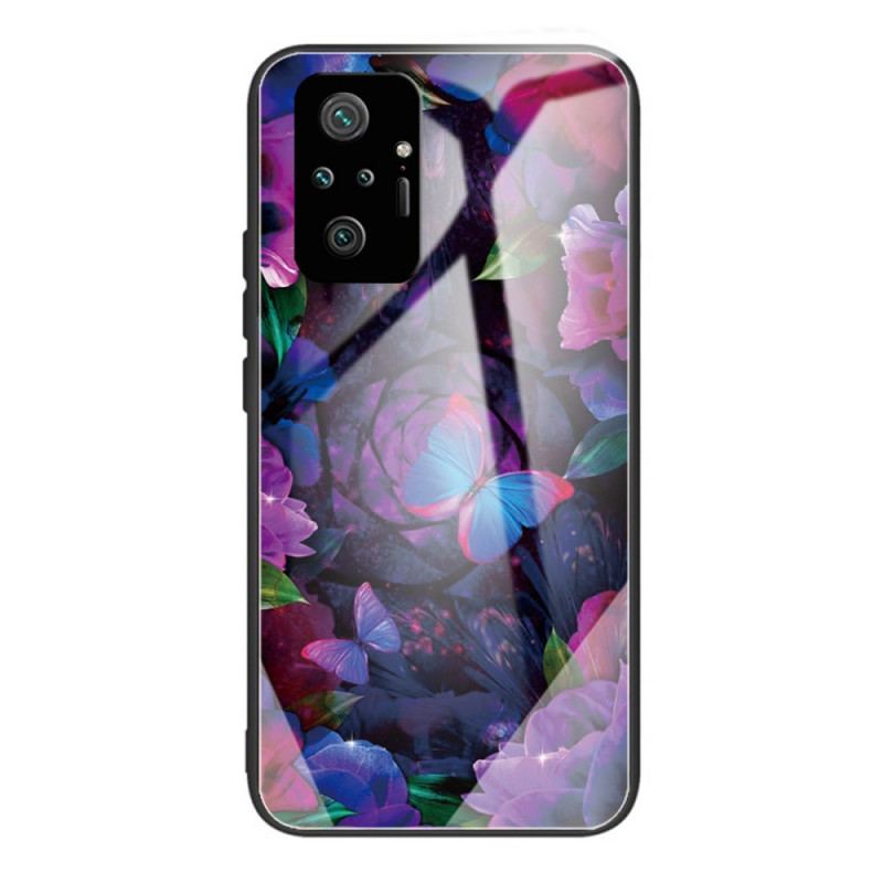 Coque Xiaomi Redmi Note 10 Pro Verre Trempé Variation Papillons