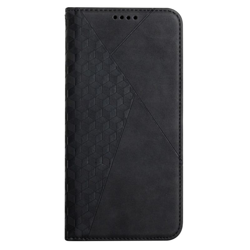 Flip Cover Xiaomi Redmi Note 10 Pro Effet Cuir Géo