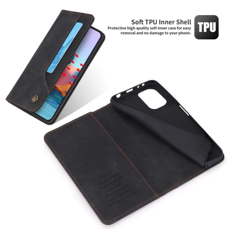 Flip Cover Xiaomi Redmi Note 10 Pro POLA Rétro