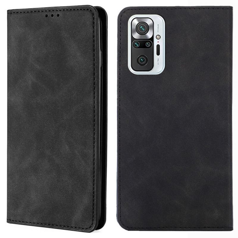 Flip Cover Xiaomi Redmi Note 10 Pro Skin-Touch Classique