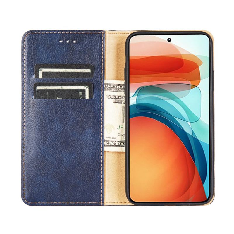 Flip Cover Xiaomi Redmi Note 10 Pro Style Cuir Vintage