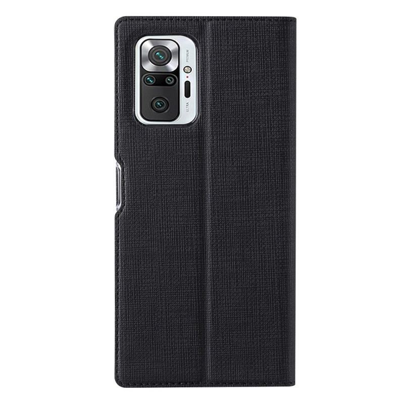 Flip Cover Xiaomi Redmi Note 10 Pro Texturée VILI DMX