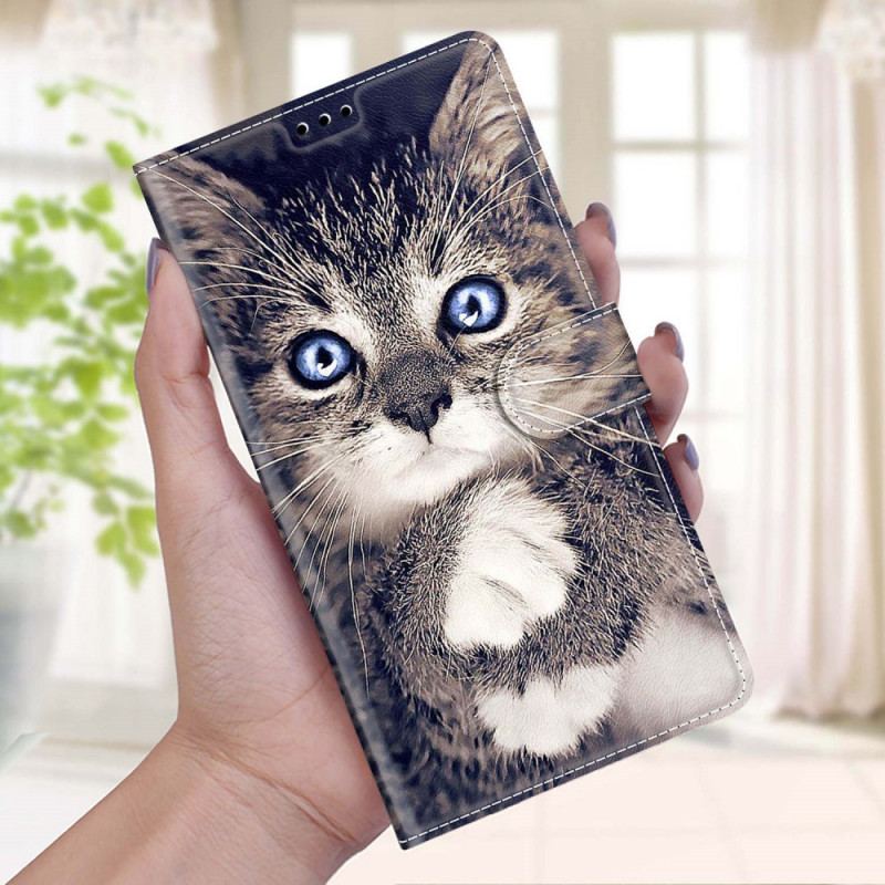 Housse Xiaomi Redmi Note 10 Pro Chat Trop Cute à Lanière