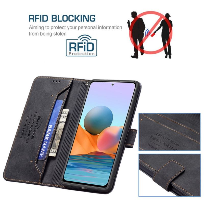 Housse Xiaomi Redmi Note 10 Pro RFID Binfen Color