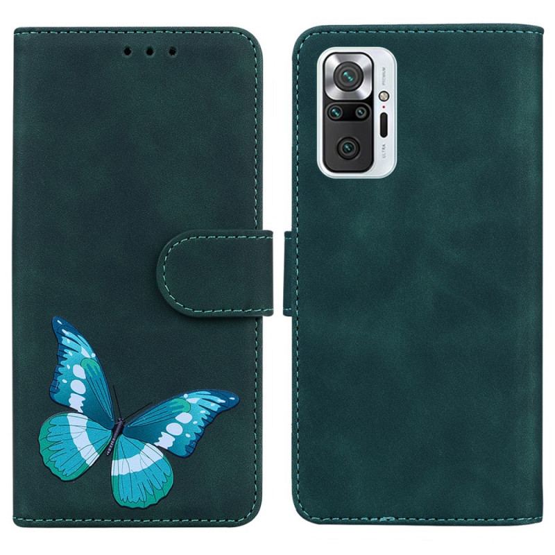 Housse Xiaomi Redmi Note 10 Pro Skin-Touch Papillon