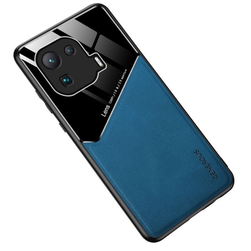 Coque Xiaomi Mi 11 Pro Effet Cuir Magnétique