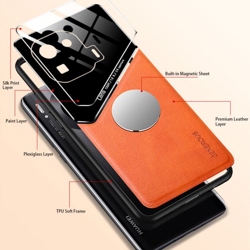 Coque Xiaomi Mi 11 Pro Effet Cuir Magnétique