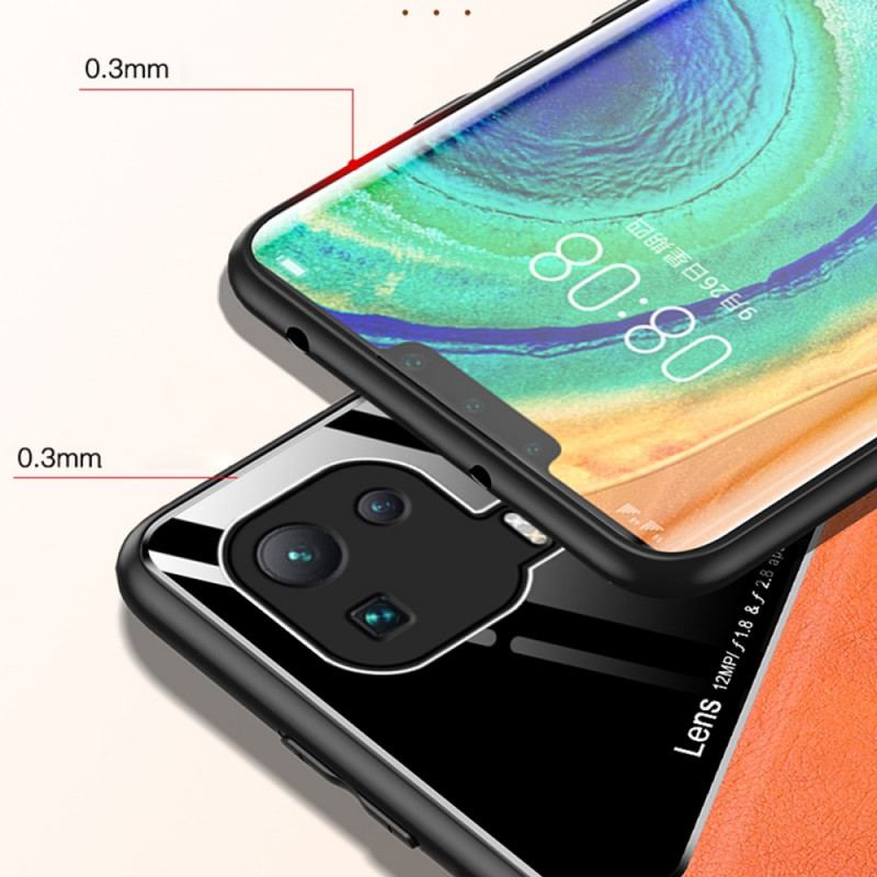 Coque Xiaomi Mi 11 Pro Effet Cuir Magnétique