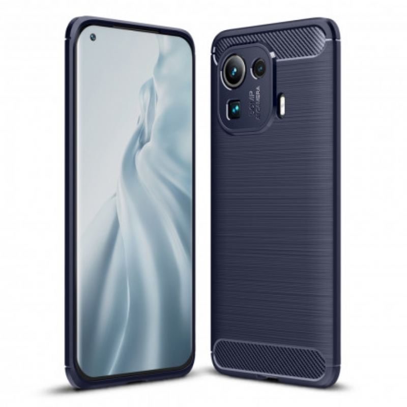 Coque Xiaomi Mi 11 Pro Fibre Carbone Brossée