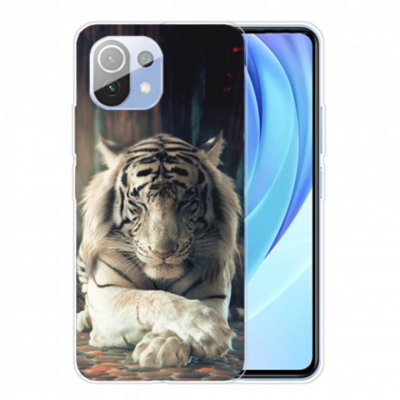 Coque Xiaomi Mi 11 Pro Flexible Tigre