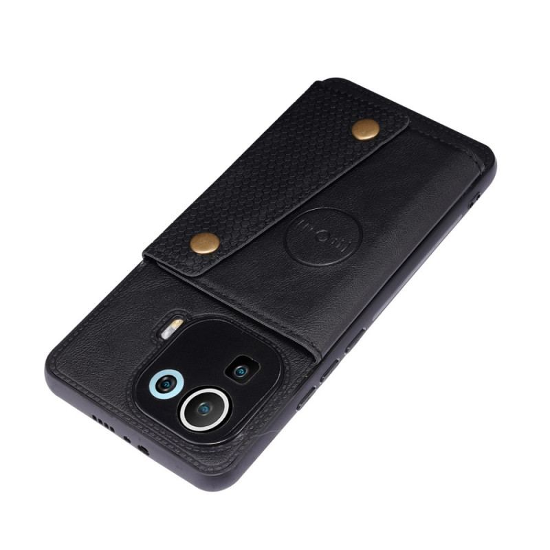 Coque Xiaomi Mi 11 Pro Portefeuille à Snap